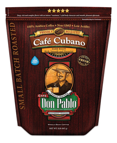 Don Pablo Gourmet Coffee Cubano - Tostado Oscuro - Café De.