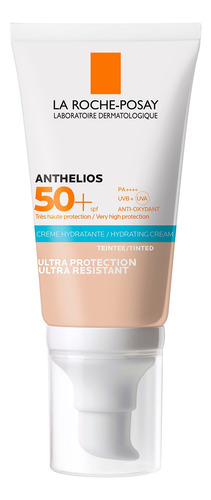 Protector solar  La Roche-Posay  Anthelios Crema Ultra Color 50FPS  en pomo 50mL