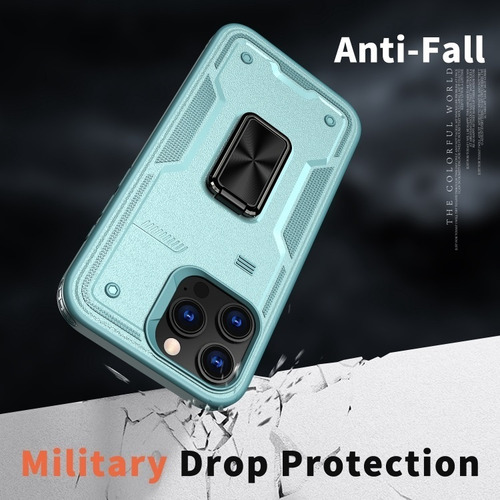 Capa Antidesgaste Com Suporte De Anel Para iPhone 16/15