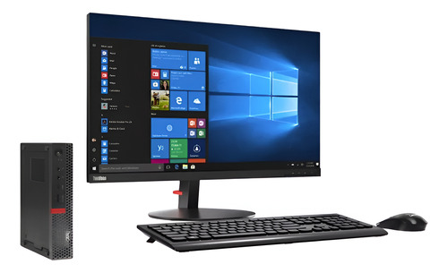 Mini Pc Intel I7 --8gb En Ram Monitor 22- 256gb Ssd (Reacondicionado)