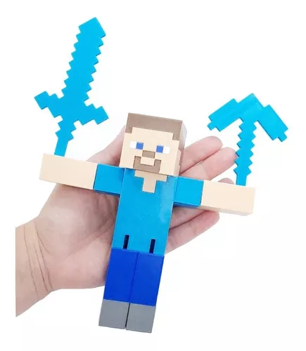 Boneco minecraft steve: Com o melhor preço