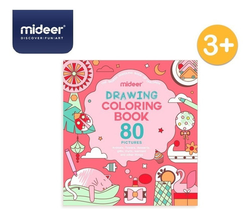 Libros Para Colorear Con 80 Dibujos - Mideer