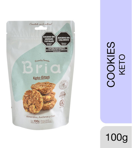 Snack Bria Keto - Almendras, Avellanas Y Coco