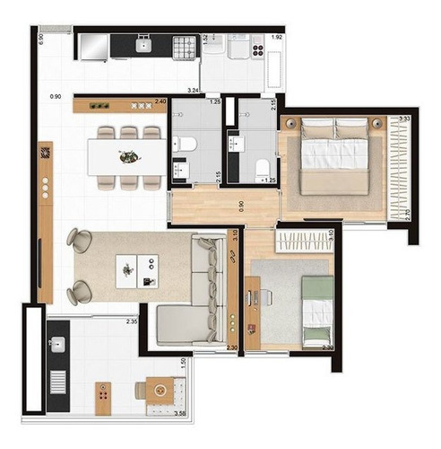 Imagem 12 de 12 de Apartamento À Venda No Bairro Perdizes - São Paulo/sp - O-2973-9327