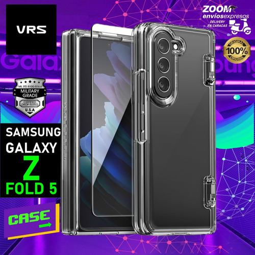 Forro Vrs Samsung Galaxy Z Fold 5 5g (2023) +vidrio Templado