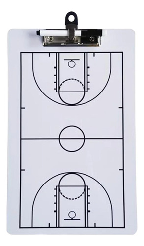 Tabla Basket Entrenador Coach Con Gancho Rawlings Basquetbol