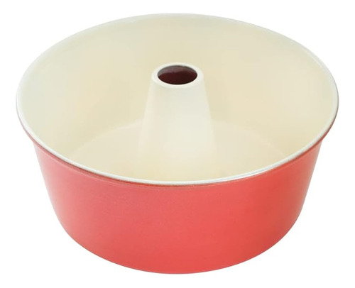 Nordic Ware Angel Food Molde Para Tartas 16 Tazas Color Rojo