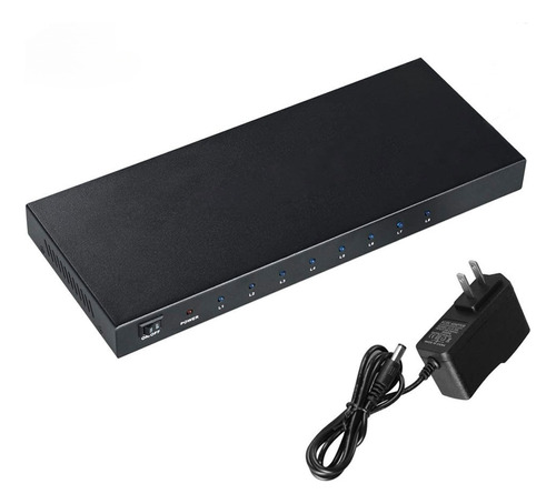 Splitter Hdmi 1×8 1080p Amplificador Tv Monitor