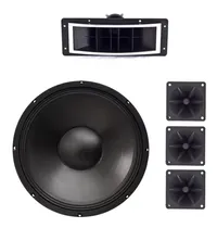 Comprar Woofer 12 Moon + 3 Tweeters + 1 Bocina  Para Armar Bafles