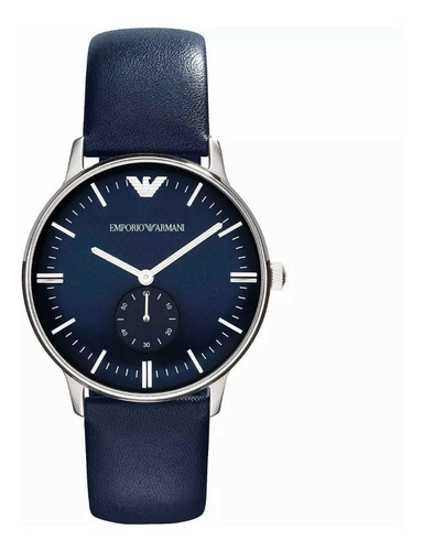 Relógio Emporio Armani Clássico Ar1647 Blue Original
