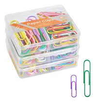 Comprar Clips De Papel Coloridos Newway Tamaños Variados, Clips Y 3