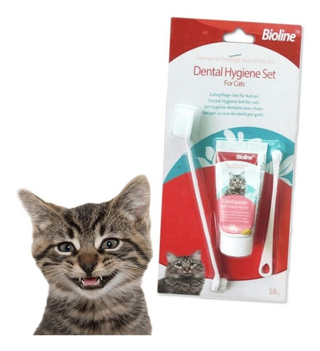 Kit Dental Cat 50 Gr Para Higiene Pethome
