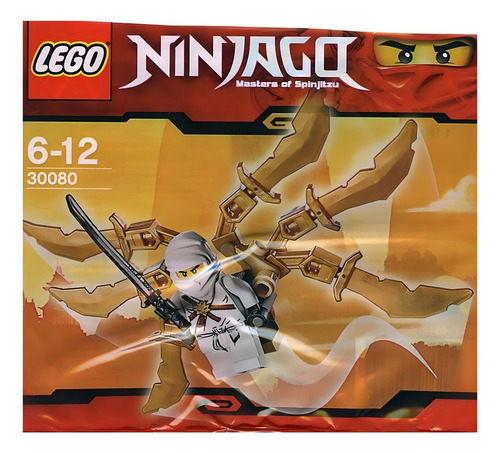 Lego Ninjago Zane 30080 Ninja Glider 26 Piezas