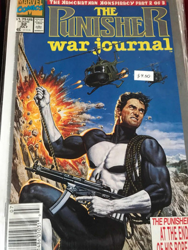 Comic The Punisher War Journal #32. Ago 1991.