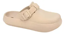 Comprar Zapato Zueco Confort Mujer Shosh Beige