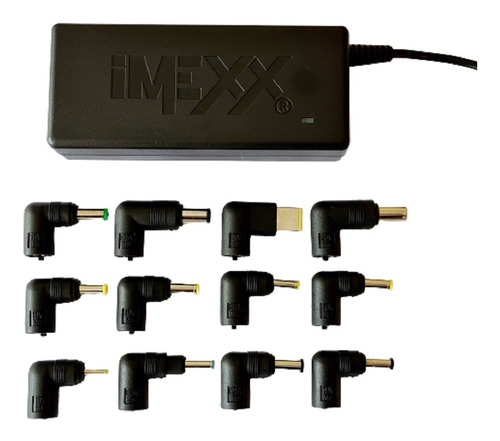 Imagen 2 de 6 de Cargador Universal Imexx Para Laptop Hp/dell/otros Ime-25620