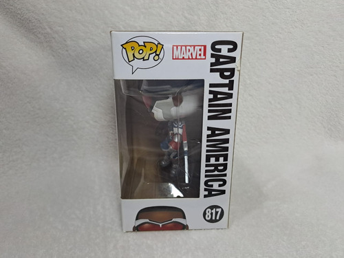 Funko Pop The Falcon And The Winter Soldier, Captain America (Usado)