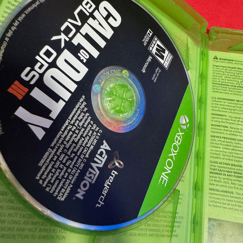 Call Of Duty Black Ops Iii Xbox One Original. A (Usado)