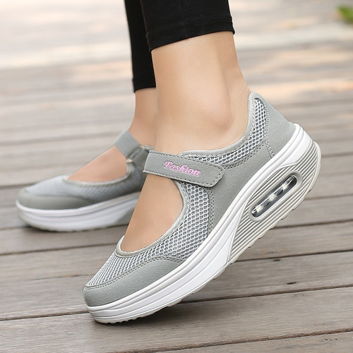 Zapatillas Ligeras De Malla Con Cámara De Aire For Mujer