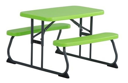 Mesa Plegable Niños De 3 A 5 Años Lifetime Camping Verdes