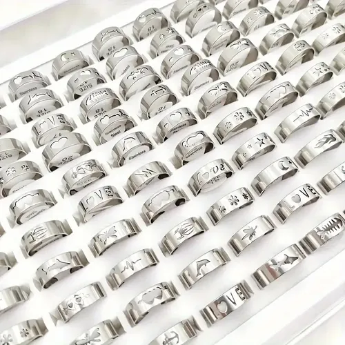Anillo De Acero Inoxidable