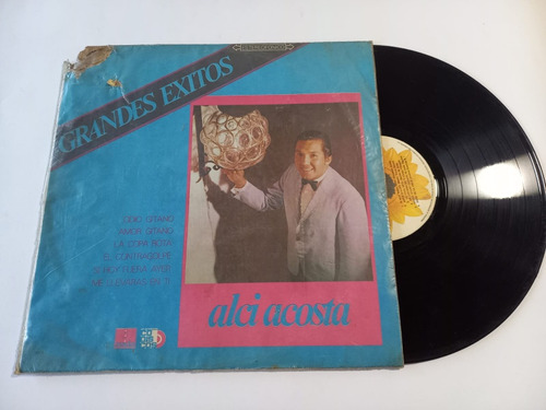 Disco Lp Alci Acosta / Grandes Exitos