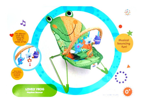 Imagen 3 de 3 de Silla Mecedora Musical Vibración Móvil Interactivo 0m+