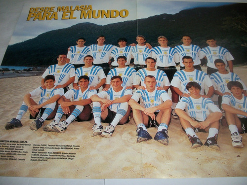 Poster Mundial Sub-20 - Malasia Argentina Campeon Y Otros