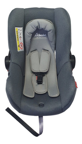 Portabebe Autoasiento D Bebe Mai Travel 3 En 1 Color Gris Gris
