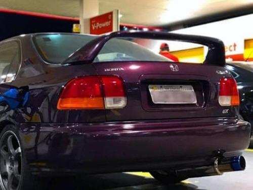 Imagem 6 de 6 de Aerofólio Esportivo Na Íntegra Para Honda Civic.