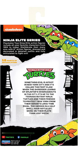 Muñeco Tortugas Ninja - Shredder - Elite Series