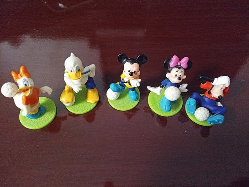 Coleção Disney Fini 5 Bonecos Miniaturas