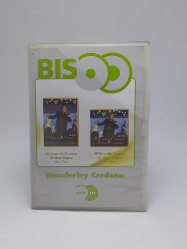 Dvd + Cd Wanderley Cardoso - 40 Anos De Sucesso Do Bom Rapaz