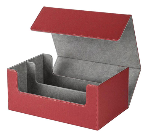Caja De Baraja De Cartas Coleccionables, Almacenamiento Rojo