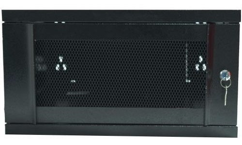 Gabinetes Rack De Pared 5ur Fondo 40cm Puerta Malla Metálica