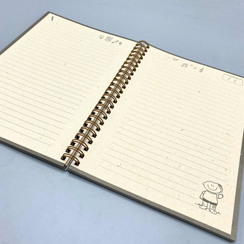 Imagen 2 de 3 de Eco Cuaderno Escolar Tapa Blanda- Fundación Garrahan