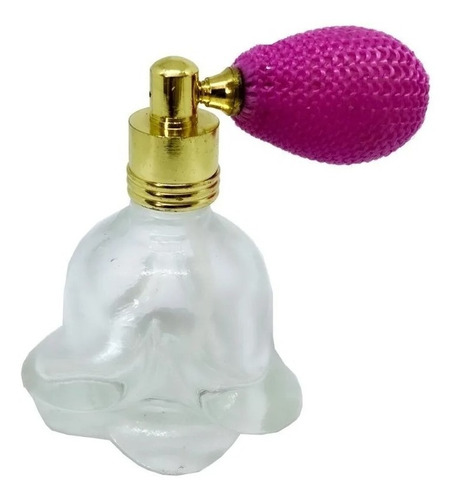 Porta Perfume Retrô Vidro 10ml Borrifador Perfumeiro Unidade