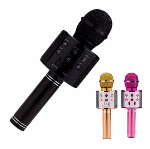 Microfono Karaoke Bluetooth Parlante Usb Sd Aux