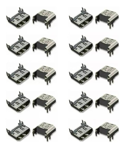 10 Conectores De Entrada Hdmi Compatível Com Ps4 Série 10/11