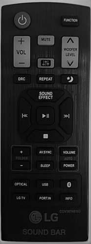 Control Remoto  Para LG Barra De Audio  Las355b  Cov30748163