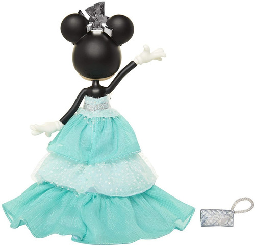 Muñeca Minnie Mouse Articulada Edición Especial Glamour Gala