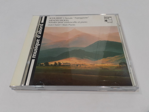 Arpeggione, Schubert/sonates, Mendelssohn - Cd 1997 Aleman 