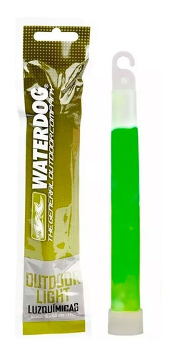 Luz Química X1 Unidad Waterdog 15cm Linterna Por 10hs