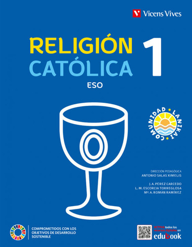 Religion Catolica 1 Eso (comunidad Lanikai), De Aa.vv.., Vol. 1. Editorial Editorial Vicens Vives, Tapa Blanda En Español