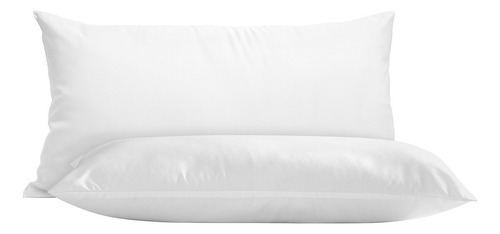 2 Almohadas King Size Soporte Ortopédico suave polo norte Color Blanco