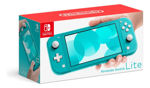 Consola Nintendo Switch Lite- Standard Edition Color Turquesa - Excelente (Reacondicionado)