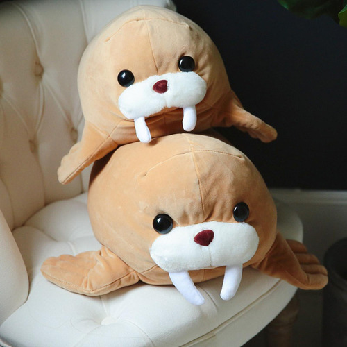 Tapicería De Peluche Animal Plush Walrus Doll