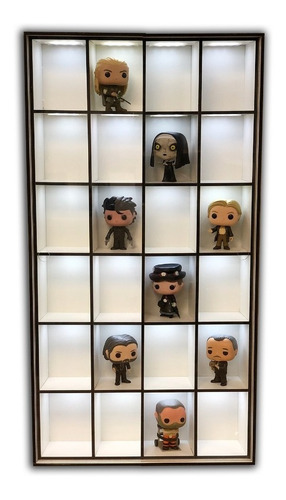 Estante Expositor Funko Pop 24 Nichos Iluminada Easy