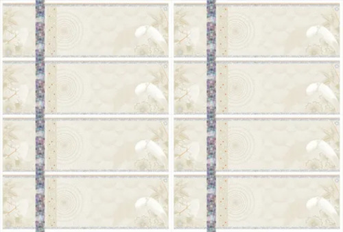 2000 Ingressos De Segurança Papel Moeda 150x50mm 08 P/ Folha