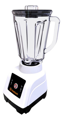 Licuadora 750w Vidrio 2l Touch 3vel Bosstech B4 Blanco